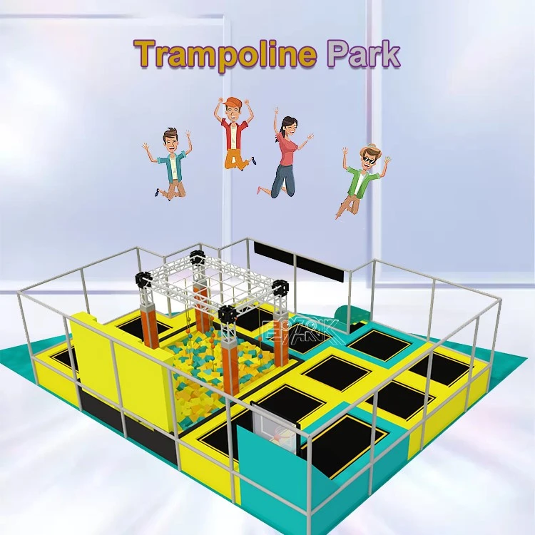 300sqm Trampoline Park 300sqm Trampoline Park