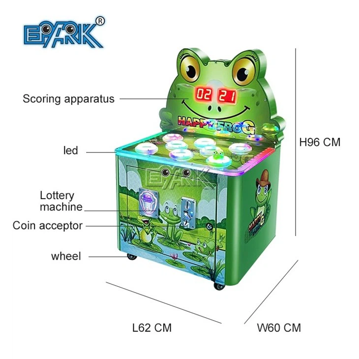 New Hit Frog 1 Player Hammer Game Machine