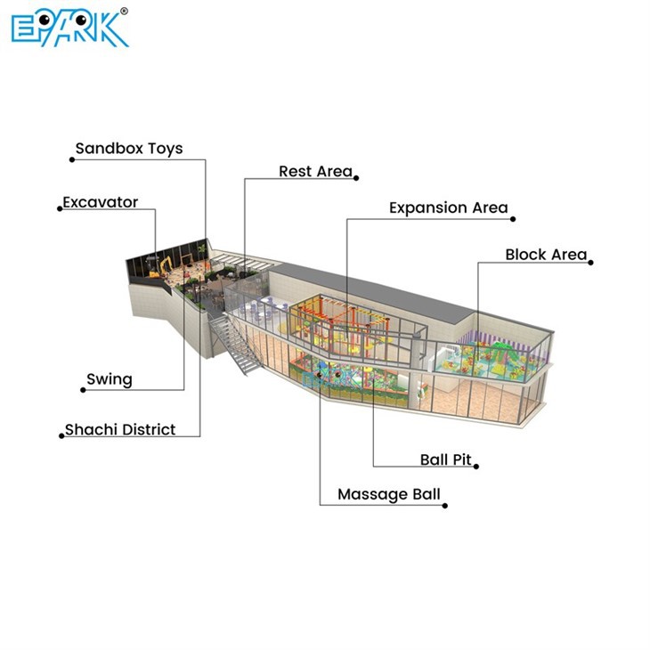 320m² Indoor Playground Modular Ball-Pit & Block-Area Set suppliers